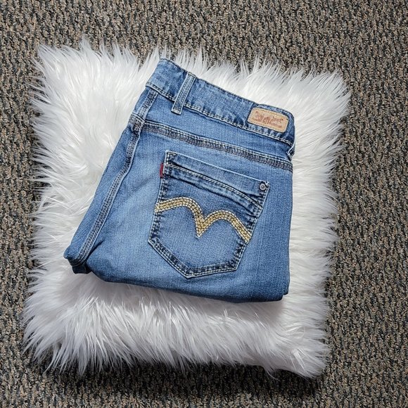 Levi's 529 Curvy Skinny Leg Size 16 Mom Jeans - Picture 7 of 16